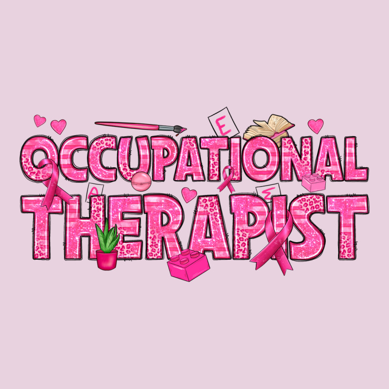 Breast Cancer Occupational Therapist Ladies Tee by texasbilliewilder | Teevron