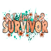 I am a survivor peach ribbon | Teevron