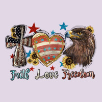 Faith Love Freedom 4th Of July Classic Tee | Teevron