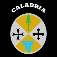 Calabria Coat Of Arms  Flag Souvenir Italy Heavy Core Tee | Teevron
