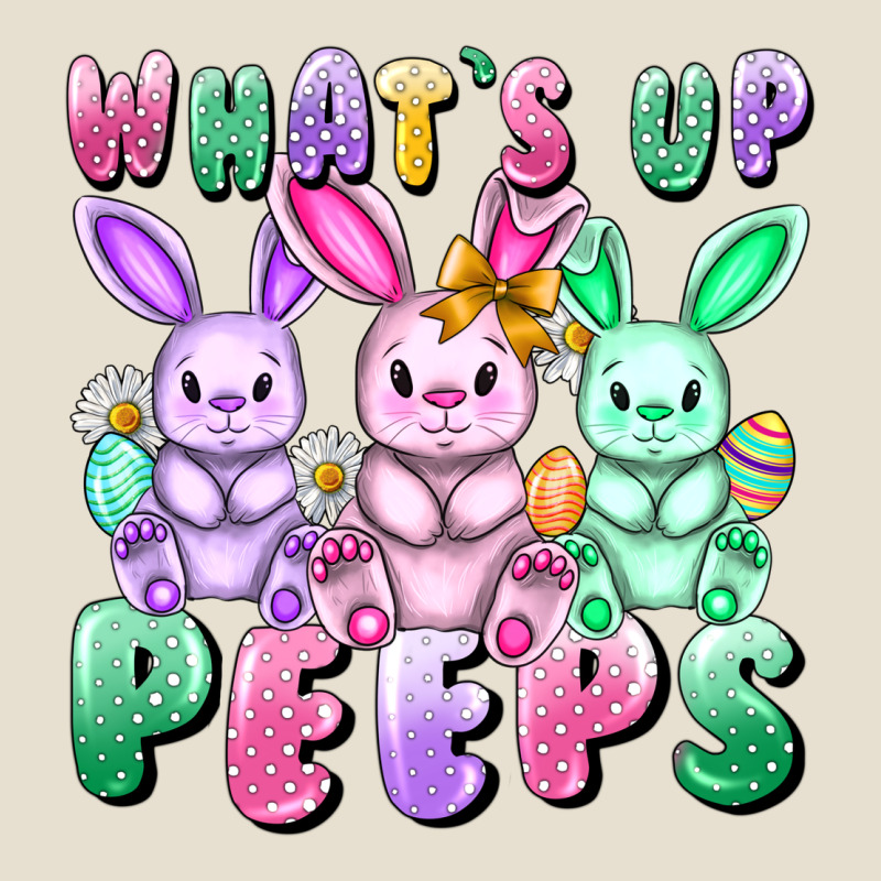 What's Up Peeps Easter Bunnies Easter Day Urban Heavy Tee by CowGirlArtShop | Teevron