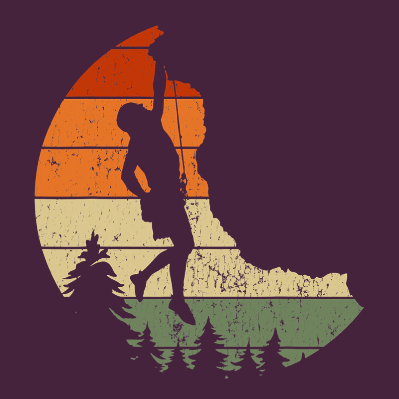 Retro Rock Climbing Vintage Climber Premium Tee by longCreatives | Teevron