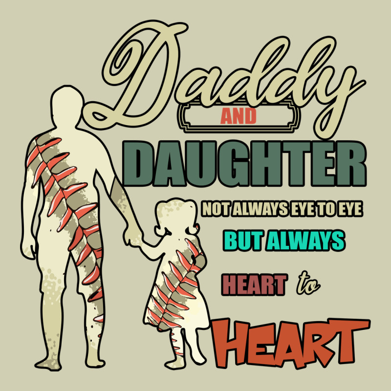 Daddy And Daughter Not Always Eye To Eye But Always Heart To Heart Heavy Core Tee by Bettercallsaul | Teevron