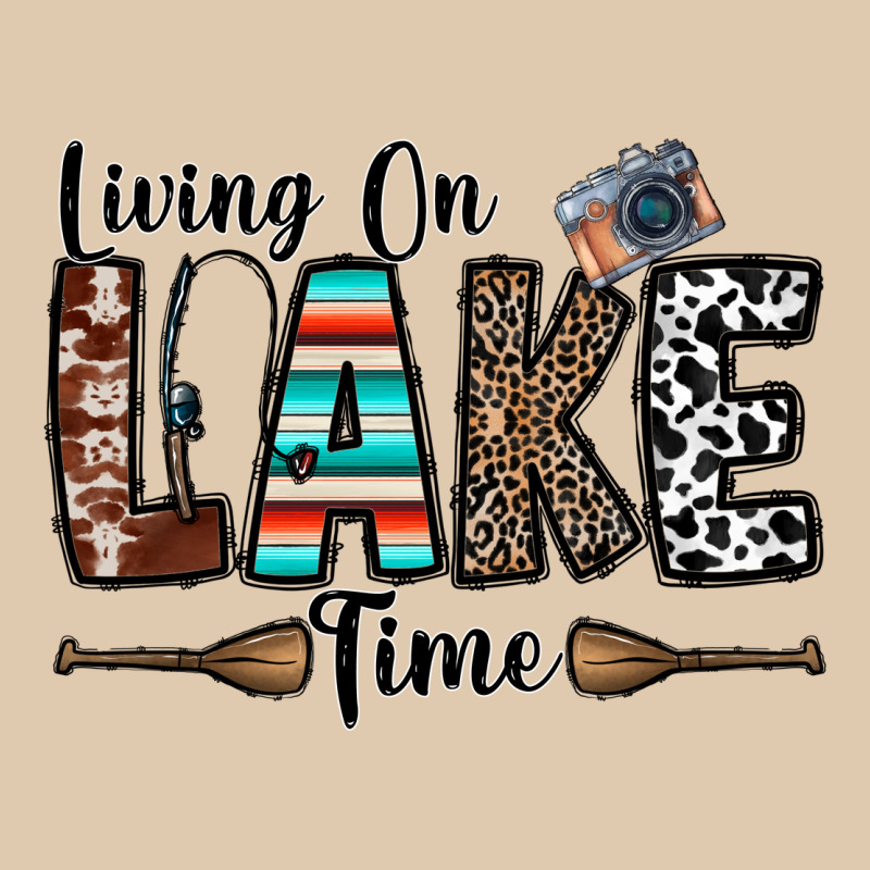 Living On Lake Time Heavyweight Sweatshirt by CowhideDigitalArt | Teevron