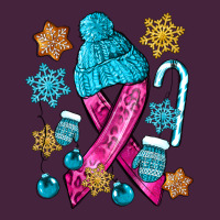 Winter Breast Cancer Ribbon Premium Tee | Teevron
