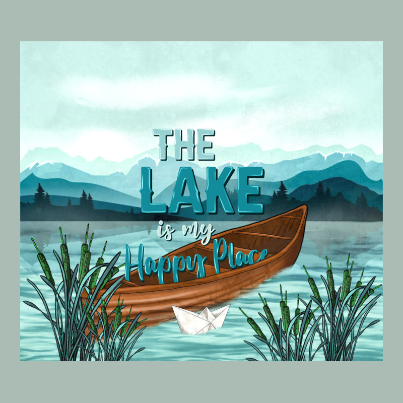 The Lake Is My Happy Place Classic Tee by TumblerDesignByShophia | Teevron