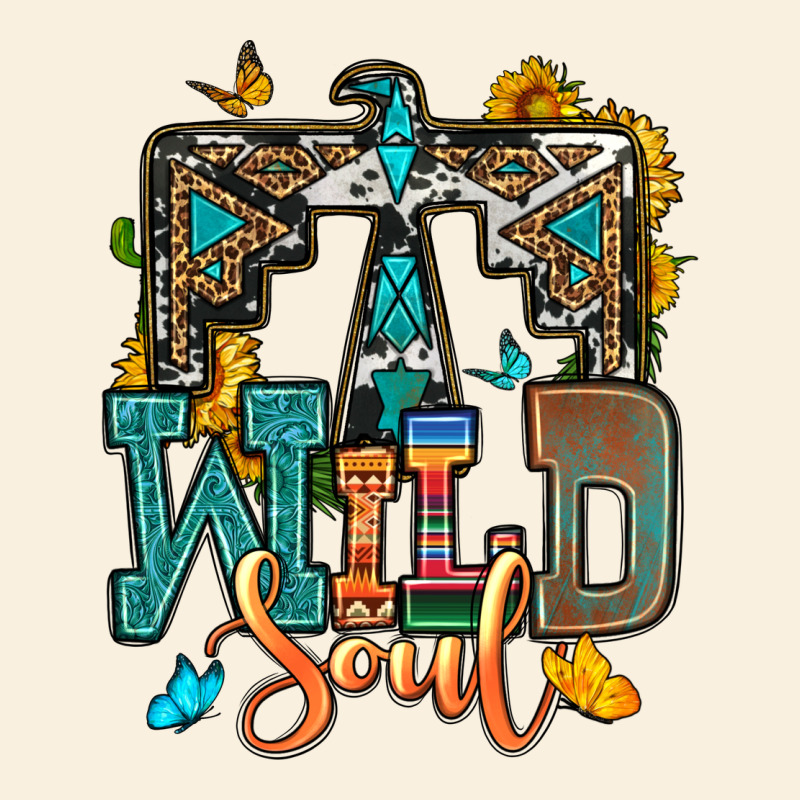 Western Wild Soul Vintage Hoodie by OliviaCreatesArt | Teevron