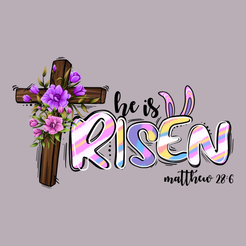 Easter He Is Risen Matthew 28 6 Vintage Tee by Jasminsmagicworld | Teevron