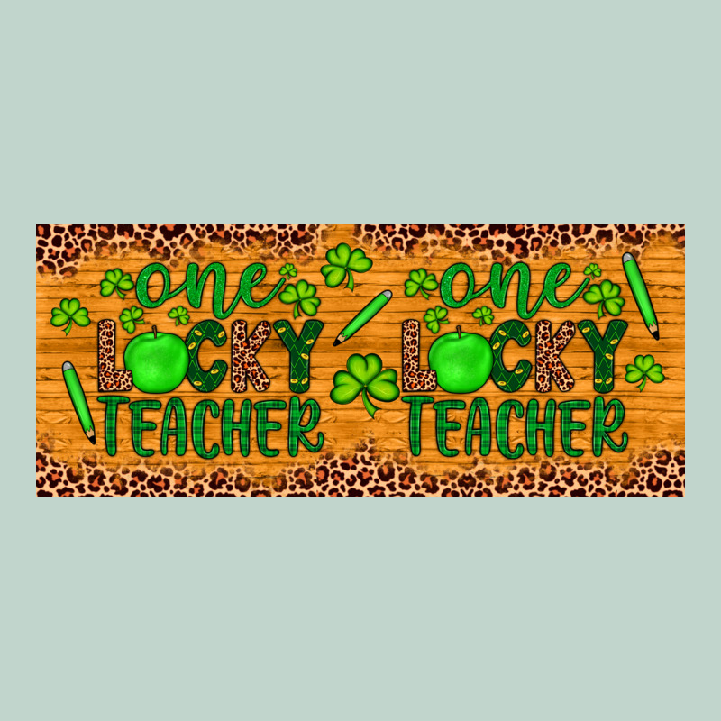 Western St. Patrick's Day One Lucky Teacher Zipper Hoodie by Artiststas | Teevron
