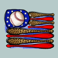 Leopard Baseball Flag3 Heavy Core Tee | Teevron