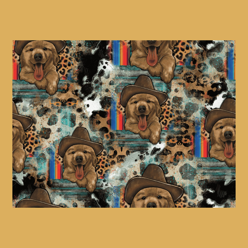 Dog Pattern Premium Hoodie by CowhideDigitalArt | Teevron