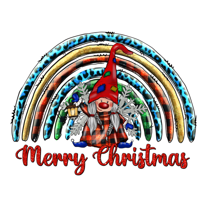 Merry Christmas Gnomes   Rainbow Heavyweight Hoodie by BarkalooDesign | Teevron