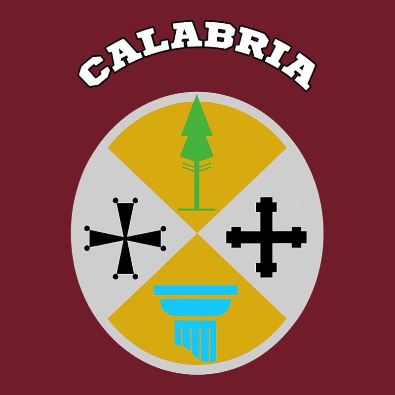Calabria Coat Of Arms  Flag Souvenir Italy Zipper Hoodie by longCreatives | Teevron