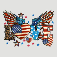 Love America Wings 4th Of July Classic Tee | Teevron