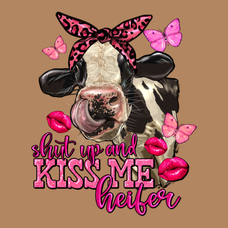 Valentine's Day Shut Up And Kiss Me Holstein Cow Long Sleeve Tee by FaDigitalArtStudio | Teevron