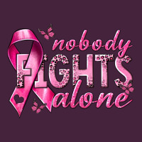 Nobody Fights Alone Cancer Premium Tee | Teevron