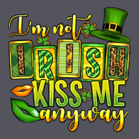 St. Patrick's I Am Not Irish Kiss Me Anyway Vintage Hoodie | Teevron