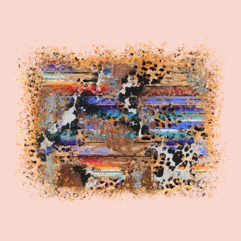 Aztec Leopard Cowhide Wood Western Background Urban Hoodie by AdoDesignShop | Teevron