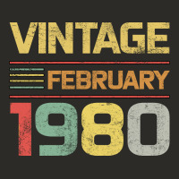 Born In 1980 Vintage February Heavy Core Tee | Teevron