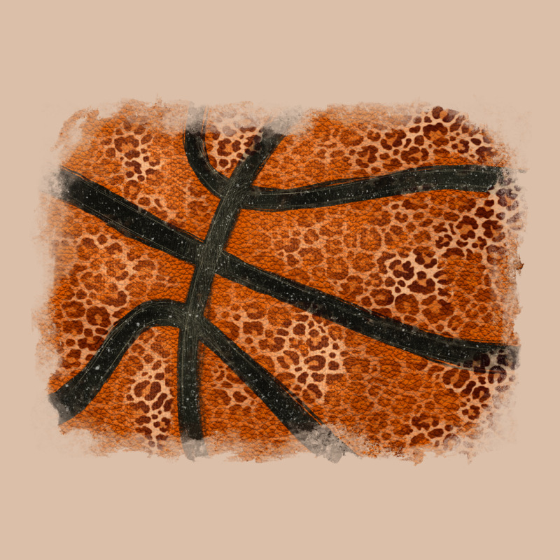 Basketball Leopard Glitter Background Urban Heavy Tee by HowdyJamesFarm | Teevron