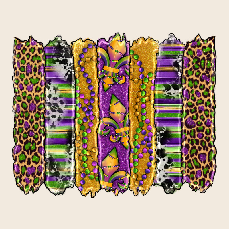 Mardi Gras Fleur De Lis Cowhide Serape Leopard Glitter Brushstrokes Zipper Hoodie by Artiststas | Teevron