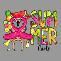 Summer Girls Flamingo Vintage Hoodie | Teevron