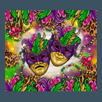 Mardi Gras Masks Tumbler Urban Heavy Tee | Teevron