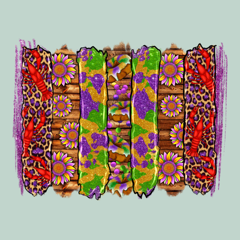 Mardi Gras Crawfish Brushstrokes Zipper Hoodie by Artiststas | Teevron