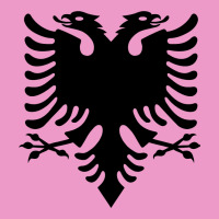 Albanian Flag Eagle Double Red Albania Shqipe Kosovo Urban Hoodie | Teevron