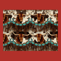 Longhorn Cow Pattern Premium Hoodie | Teevron