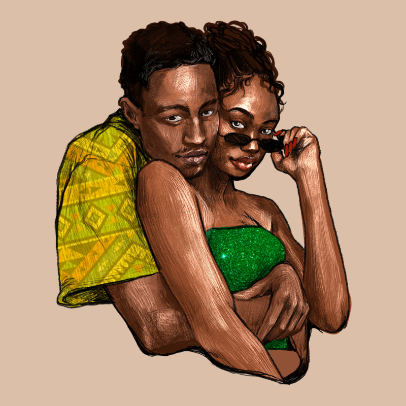 Black Couple Urban Heavy Tee by HowdyJamesFarm | Teevron