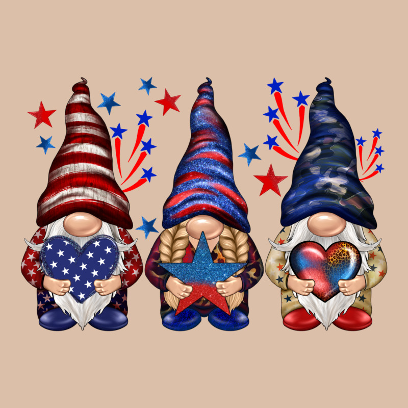 4th Of July Gnomies With Stars Urban Heavy Tee by HowdyJamesFarm | Teevron