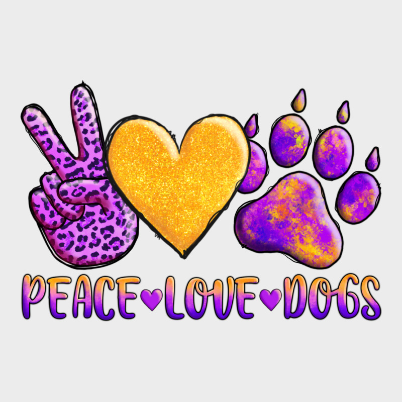 Peace Love Dogs Urban Hoodie by AdoDesignShop | Teevron