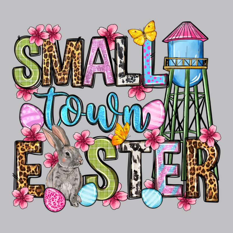 Easter Day Small Town Easter Long Sleeve Tee by OliviaCreatesArt | Teevron