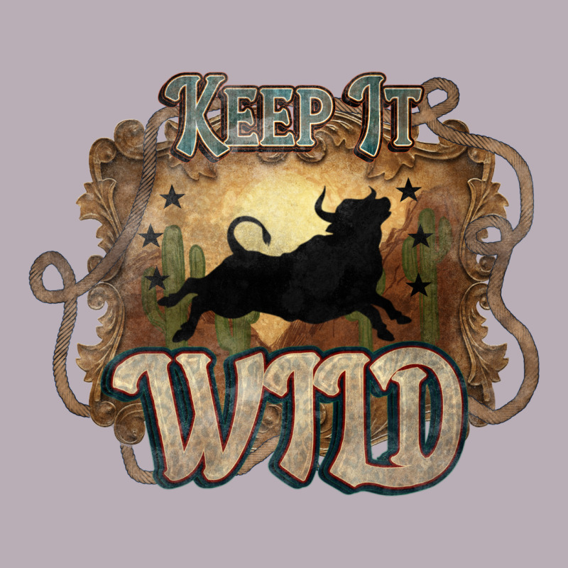 Keep It Wild Western Bull Vintage Tee by HowdyJamesFarm | Teevron