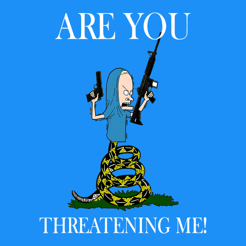 Are You Threatening Me Funny Cartoon Halloween Classic Tee by longCreatives | Teevron