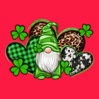 St Patricks Day Gnome With Western Hearts Zipper Hoodie | Teevron