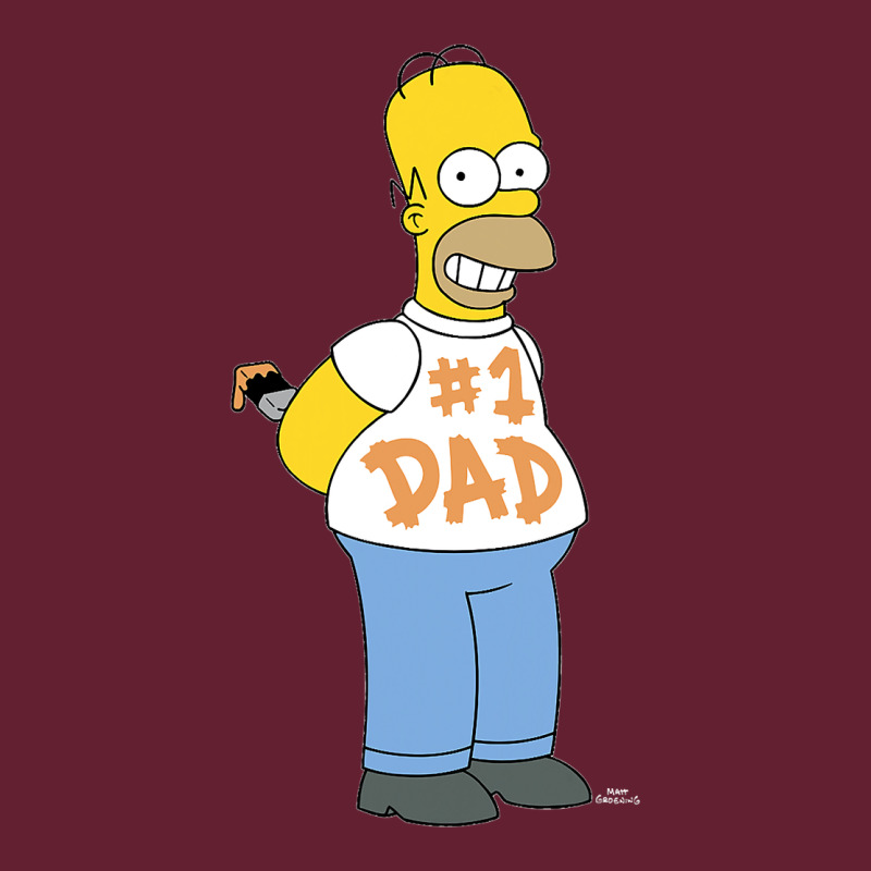The Simpsons Homer Number 1 Dad Father's Day V2 Classic Tee by longCreatives | Teevron