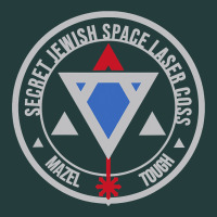 Secret Jewish Space Laser Corps Mazel Tov Funny Prank Classic Tee | Teevron