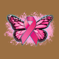 Cancer Ribbon Butterfly Cancer Awareness Vintage Tee | Teevron