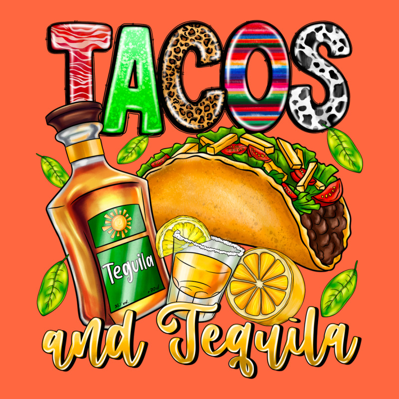 Tacos And Tequila Premium Hoodie by CowhideDigitalArt | Teevron