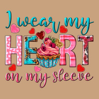 I Wear My Heart On My Sleeve Valentine's Day Vintage Tee | Teevron