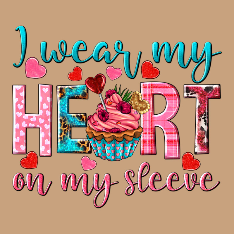 I Wear My Heart On My Sleeve Valentine's Day Vintage Tee by HowdyJamesFarm | Teevron