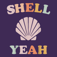 Vintage Retro Shell Yeah Beach Tropical Vacation Gifts T Shirt Premium Hoodie | Teevron
