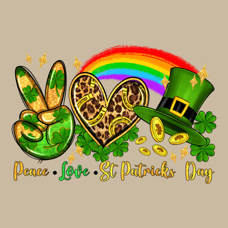 Peace Love St. Patrick's Day Long Sleeve Tee by OliviaCreatesArt | Teevron