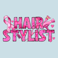 Breast Cancer Hair Stylist Ladies Tee | Teevron