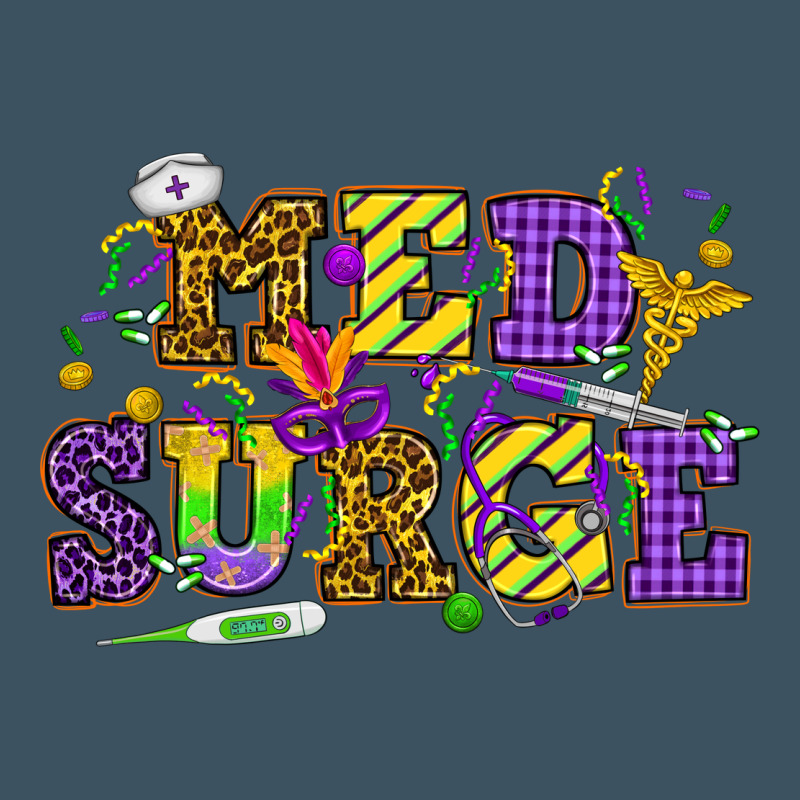 Mardi Gras Med Surge Urban Heavy Tee by HowdyJamesFarm | Teevron