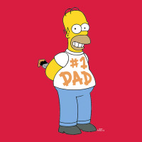 The Simpsons Homer Number 1 Dad Father's Day V2 Premium Hoodie | Teevron