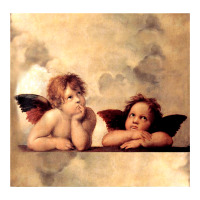 angels gift raphael cupid cherubs art valentine angel | Teevron