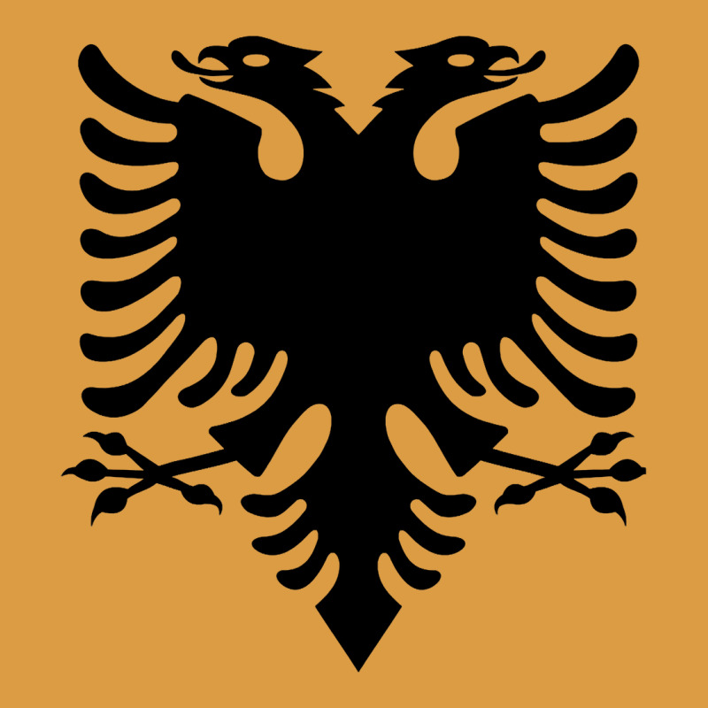 Albanian Flag Eagle Double Red Albania Shqipe Kosovo Urban Heavy Tee by longCreatives | Teevron
